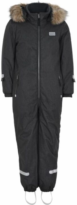 Lego Wear Lwjipe 707 Snowsuit Grå Grå 134 Lego Wear Lwjipe 707 Snowsuit Grå Grå 134