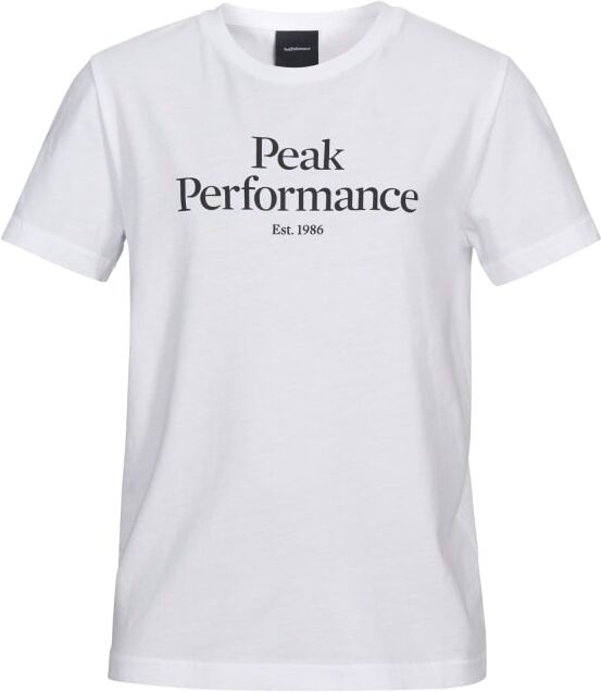 Peak Performance Junior Original Tee Hvid Hvid 130 Peak Performance Junior Original Tee Hvid Hvid 130