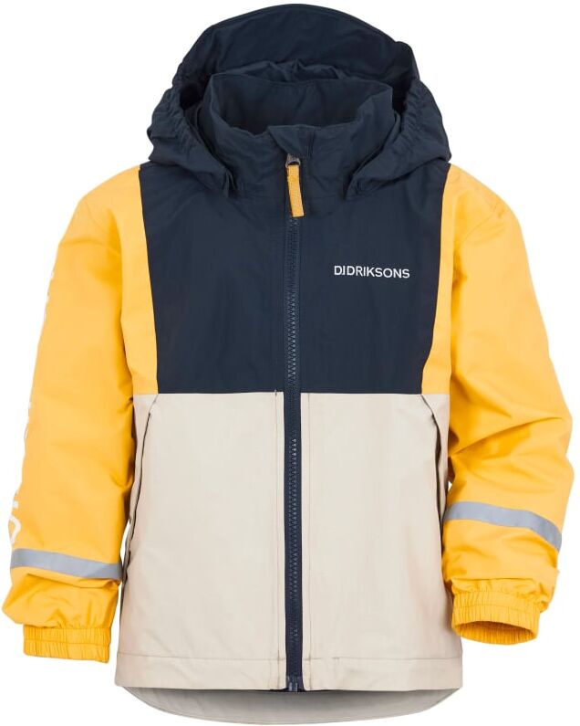 Didriksons Block Kids Jacket Blå Blå 110 Didriksons Block Kids Jacket Blå Blå 110