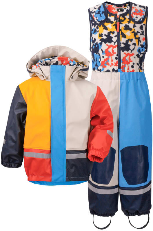 Didriksons Boardman Printed Kids Set Blå Blå 140 Didriksons Boardman Printed Kids Set Blå Blå 140