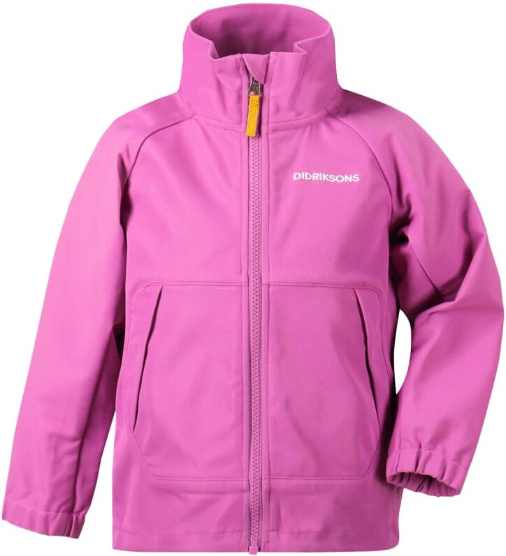 Didriksons Zea Stretch Kids Jacket Pink Pink 110 Didriksons Zea Stretch Kids Jacket Pink Pink 110