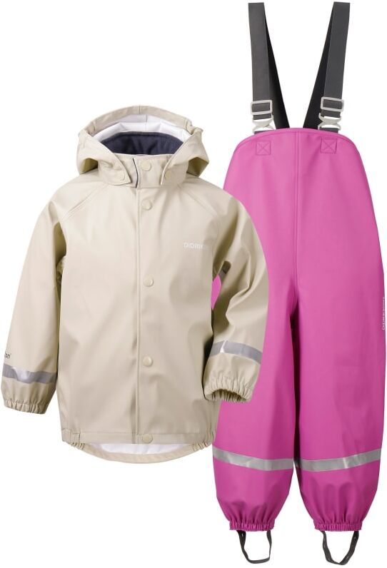 Didriksons Slaskeman Kids Set 4 Beige Beige 120 Didriksons Slaskeman Kids Set 4 Beige Beige 120