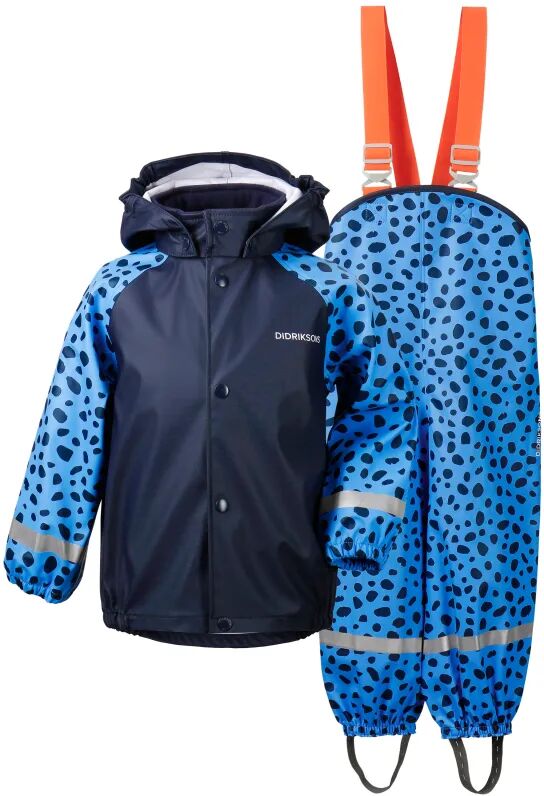 Didriksons Slaskeman Printed Kids Set 4 Blå Blå 110 Didriksons Slaskeman Printed Kids Set 4 Blå Blå 110