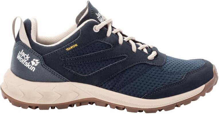 Jack Wolfskin Women's Woodland Texapore Low Blå Blå 38 Jack Wolfskin Women's Woodland Texapore Low Blå Blå 38