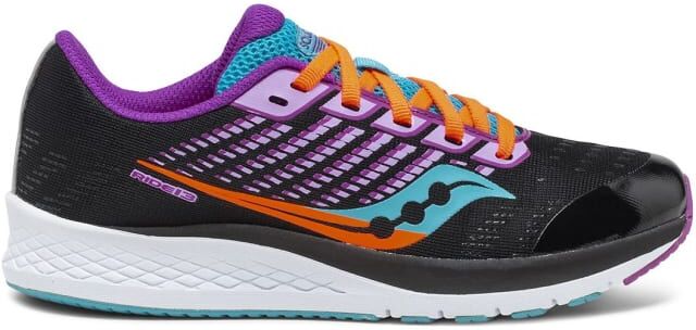 Saucony Kids Ride 13 Sort Sort 33,5 Saucony Kids Ride 13 Sort Sort 33,5