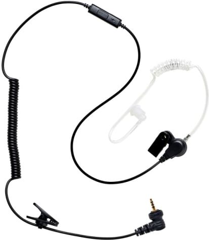 Lafayette Earphone Security 2.5 mm 4-pole Sort Sort OneSize Lafayette Earphone Security 2.5 mm 4-pole Sort Sort OneSize