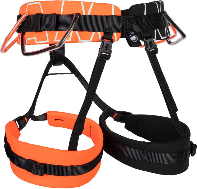 Mammut 4 Slide Harness Orange Orange M-XL Mammut 4 Slide Harness Orange Orange M-XL
