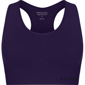 Röhnisch Women's Seamless Soft Rib Sportsbra Blackcurrant L, Blackcurrant