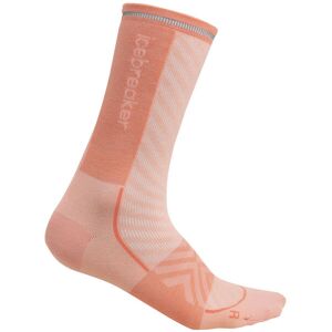 Icebreaker Women Merino Run+ Ultralight Crew Glow/Tang 38-40, Glow/Tang