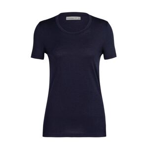 Icebreaker Women's Merino Tech Lite II Short Sleeve T-Shirt MIDNIGHT NAVY XS, MIDNIGHT NAVY