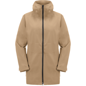 Jack Wolfskin Mainkai Long Jkt W Sand Storm S, Sand Storm