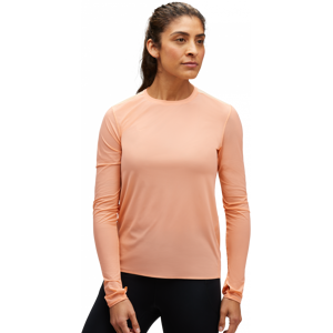 Hoka Women's Airolite Run Long Sleeve Papaya M, Papaya