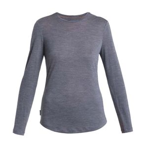 Icebreaker Women Merino 125 Cool-Lite™ Sphere Iii Ls Tee Midnight Navy Heather M, Midnight Navy Hthr