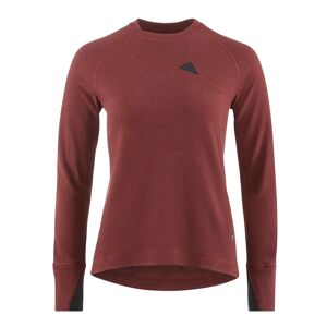 Klättermusen Women's Huge Crew Madder Red M, Madder Red