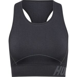 Hummel Hmlte Christel Seamless Sports Top Black/Asphalt Melange XS, Black/Asphalt Melange