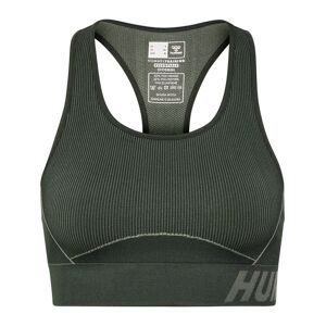 Hummel Hmlte Christel Seamless Sports Top Climbing Ivy/Seagrass Melange S, Climbing Ivy/Seagrass Melange