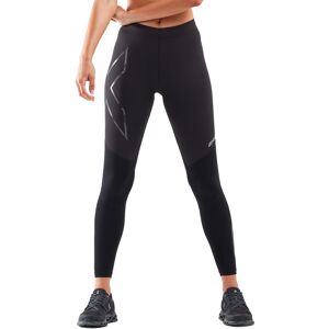 2XU Women's Ignition Shield Compression Tights BLACK/ BLACK REFLECTIVE S, BLACK/ BLACK REFLECTIVE