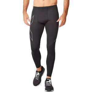 2XU Men's Ignition Shield Compression Tights BLACK/ BLACK REFLECTIVE XL, BLACK/ BLACK REFLECTIVE