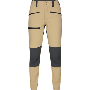 Haglöfs Women's Mid Slim Pant Sand/Magnetite 40, Sand/Magnetite