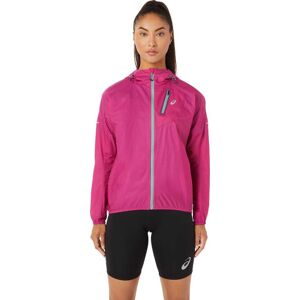 Asics Women's Fujitrail Jacket FUCHSIA RED M, FUCHSIA RED