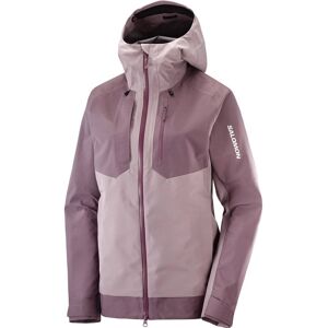 Salomon Women's Outline 3L GORE-TEX Jacket Pink S, Pink