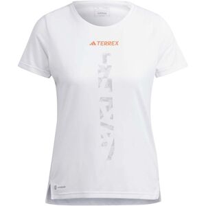 Adidas Women's Terrex Agravic Trail Running T-Shirt WHITE XL, WHITE