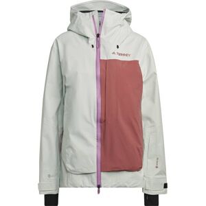 Adidas Women's Terrex MYSHELTER 3-Layer GORE-TEX Snow Jacket Wonred/Lingrn M, Wonred/Lingrn