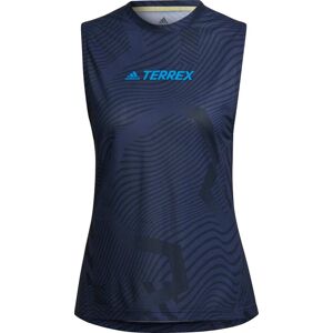 Adidas Women's Terrex Parley Agravic Trail Running Tank Top SHANAV/BLACK L, SHANAV/BLACK