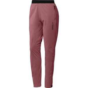 Adidas Women's Terrex Xperior Cross-Country Ski Soft Shell Pants Wonred 40, Wonred