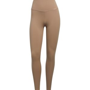 Adidas Women's Yoga Luxe Studio 7/8 Tight Chalky Brown M, Chalky Brown
