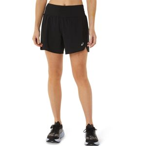 Asics Women's Road 2-N-1 5.5in Short Performance Black XS, Performance Black