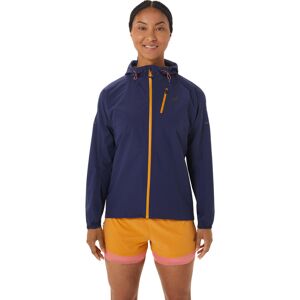 Asics Women's Fujitrail Waterproof Jacket INDIGO BLUE/SANDSTORM S, INDIGO BLUE/SANDSTORM