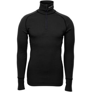 Brynje Unisex Arctic Zip Polo Shirt  Black L, Black