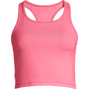 Casall Women's Bold Rib Crop Tank Vibrant Pink 40, Vibrant Pink