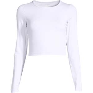 Casall Women's Crop Long Sleeve White 40, White