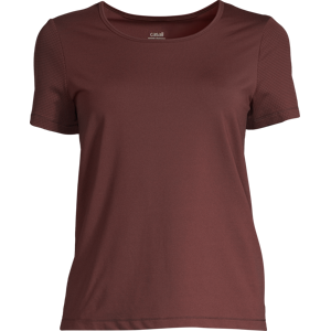 Casall Women's Iconic Tee Mahogany Red 34, Mahogany Red