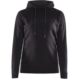 Craft Women's Overhead Logo Hoody Black S, Black