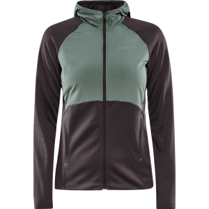 Craft Women's ADV Essence Jersey Hood Jacket Slate-Thyme XS, Slate/Thyme