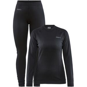 Craft Women's Core Dry Baselayer Set Black XS, Black