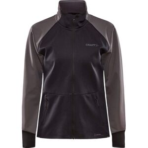 Craft Women's Core Nordic Training Jacket Black/Granite L, Black/Granite