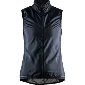 Craft Women's Essence Light Wind Vest Black XS, Black