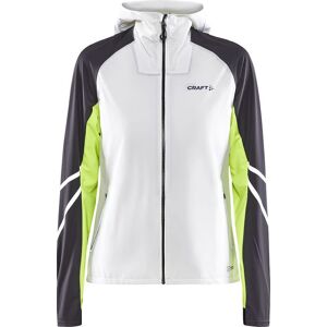 Craft Women's Pro Hydro Lumen Jacket 2 Ash White-Slate L, Ash White-Slate