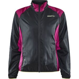 Craft Women's Pro Hypervent Jacket Black-roxo S, Black-roxo