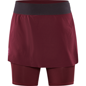 Craft Women's PRO Trail 2in1 Skirt Punsch XS, Punsch