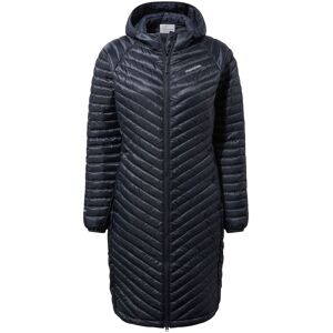 Craghoppers Women's Expolite Long Hooded Jacket Blue Navy 8, Blue Navy