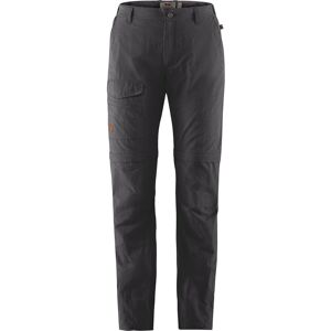 Fjällräven Women's Travellers Mt Zip-off Trs Dark Grey 46, Dark Grey