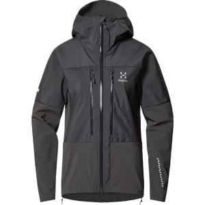 Haglöfs Women's L.I.M Hybrid Touring Hood Magnetite XS, Magnetite