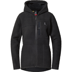 Haglöfs Women's Malung Pile Hood True Black XL, True Black