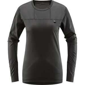 Haglöfs Natural Blend Tech Crew Neck Women True Black XS, True Black