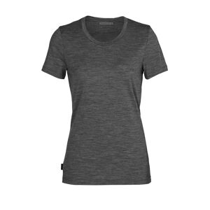 Icebreaker Women's Merino Tech Lite II Short Sleeve T-Shirt GRITSTONE HTHR XS, GRITSTONE HTHR
